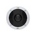 Camera de supraveghere panoramica IP Dome Axis Lightfinder 01178-001, 12 MP, 1.33 mm, IR 15 m, PoE, slot card, AXIS