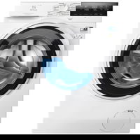 Electrolux Masina de spalat rufe Electrolux Ecoline EW7F3484UE, 8 kg, 1400 rpm, Clasa energie A, Motor Inverter, Dozator Universal detergent, Sistem SteamCare + SensiCare, TimeManager, Program Rapid 20 min, Adancime totala 60 cm, Alb, Electrolux