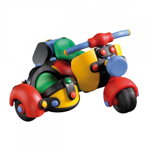 Jucarie de Construit 3D mic-o-mic Motocicleta cu Atas 12.7 cm, mic-o-mic