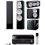 Yamaha Sistem Home Cinema Premium Extra cu receiver RX-V683+boxe podea NS-777+centru NS-444+surround NS-333+SW SW100
