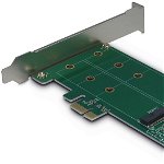 Adaptor Inter-Tech Argus KCSSD4, 1x PCI-E - 2x M.2 PCI-E SSD