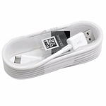 Cablu Date si incarcare, ECB-DU4EWE, MicroUsb pentru Samsung, 1.5m, 18W, Alb, Oem