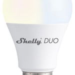 Bec Smart Shelly Duo, shelly-duo, E27 9W Lumina Rece/Calda 2700K-6500K, Wi-Fi