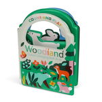 Jucărie interactivă Colour changing bath book Woodland – Rex London, Rex London