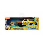 Set masinuta metalica Chevy K5 Blazer si figurina Sponge Bob, Jada, 