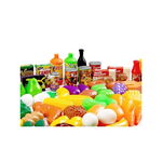 Set alimente fructe si legume Ecotoys 120 buc