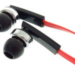 Casti  interne cu microfon - red-black, control volum, Gembird Porto 'MHS-EP-OPO', Ugreen