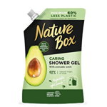 Rezerva gel de dus cu ulei de avocado, 500ml, Nature Box, Nature Box