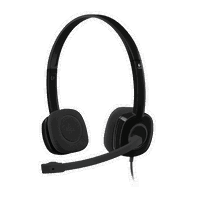 Casti Over-Head H151 Black, Logitech