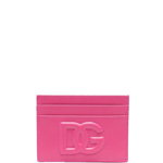 Dolce & Gabbana DOLCE & GABBANA CRUISE Leather credit card case RED, Dolce & Gabbana