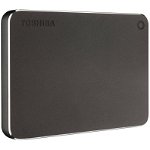 Hard disk extern Toshiba Canvio Premium 2TB 2,5" USB 3.0 Dark Grey