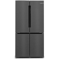 BOSCH Side by side Bosch KFN96AXEA, Multidoor, 605 l, No Frost, Clasa E, Home Connect, Iluminare LED, VitaFresh, H 183 cm, Inox negru antiamprenta, BOSCH