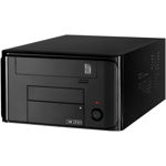 Mini ITX MI-008 black 2X USB3.0,138x220x340mm, Inter-Tech