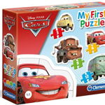 My First Puzzle 4in1 Cars Clementoni, 30 piese, Clementoni