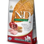 FARMINA N&D Ancestral Grain Hrana pentru caini, cu pui, spelta, ovaz, rodie - 2,5 kg, FARMINA