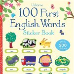 100 First Words in English Sticker Book (100 First Words Sticker Books)