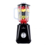 Blender cu pahar din sticla Just Perfecto JL-03, 1000W, Capacitate 1.5L, 2Viteze+Puls, Capac detasabil, Baza plastic, Just Perfecto