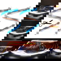 Set 2 benzi LED strip DRL cu functie de semnal secvential, Tenq.ro