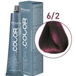 Vopsea de par profesionala PRO.COLOR 100 ml - Pro.Co - 6 2 BLOND INCHIS VIOLET, Pro.Co