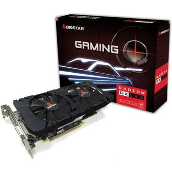 Placa video Biostar Radeon RX 580 8GB GDDR5 256 biti