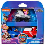 Set 3 vehicule cu figurine Paw Patrol, plastic, +3 ani, multicolor Set 3 vehicule cu figurine Paw Patrol, plastic, +3 ani, multicolor