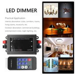 Comutator wireless pentru iluminare LED cu telecomanda, 