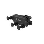 Suport Auto Devia Kintone Series Gravity, 3.5-6.5 inch, prindere la ventilatie, Negru, Devia