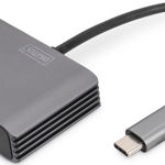 Adaptor AV Digitus 0,2M USB-C - DP + ADAPTATOR HDMI 0,2M USB-C - DP + ADAPTATOR HDMI, Digitus