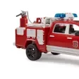 Masinuta Bruder - Firefighter Dodge Ram 2500, cu lumini si sunete, 1:16