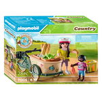 Set figurine - Bicicleta fermierilor cu marfa