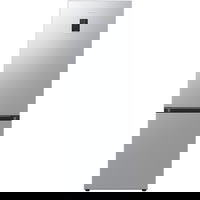 Combina frigorifica Samsung RB34C672ESA/EF, 344 L, Clasa E, No Frost, Digital Inverter, All Around Cooling, AI Energy, 185 cm, Inox