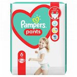 Scutece Active Baby Pants 6 Carry Pack Pampers, 19 bucati/pachet, 15+ kg
