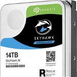 Hard disk Seagate SkyHawk AI 3.5'' 14TB 7200RPM SATA3 256MB, Seagate