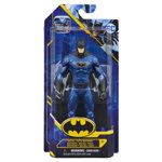 Figurina Batman 15 cm cu costum blue metal tech Spin Master, Spin Master