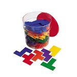Joc de logica Learning Resources Set forme geometrice - Pentomino, Learning Resources