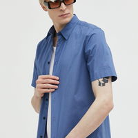 Hugo Cămașă Ebor 50475668 Negru Relaxed Fit