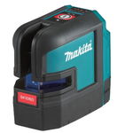 Nivela cu doua linii laser, model SK105DZ, Makita, culoare rosie, 25m