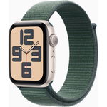 APPLE Watch SE (3rd Gen), GPS 44mm, Starlight Sport Aluminium Case, Lake Green Sport Loop