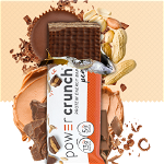 Protein Energy Bar, Napolitana Proteica Cu Aroma De Unt De Arahide Si Ciocolata, 40g - Power Crunch, 