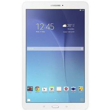 Tableta SAMSUNG SM-T560 Galaxy Tab E, 9.6 inch MultiTouch, 1.3GHz Quad Core, 1.5GB RAM, 8GB flash, Wi-Fi, Bluetooth, GPS, Android, White, SAMSUNG