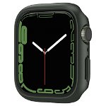 Carcasa Spigen Thin Fit compatibila cu Apple Watch 7/8 45mm Green, Spigen