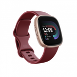 Smartwatch Fitbit Versa 4 Beet Juice/Copper Rose Aluminum