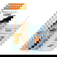 Crema de fata cu textura fluida  Fusion Water - SPF 50 - pentru protectie solara - 50 ml, ISDIN