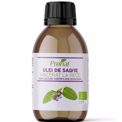 Ulei de Salvie Macerat la Rece Bio 100ml Pronat,