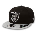 New Era, Sapca cu capsa pe partea din spate si aspect colorblock Oakland Riders