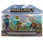 Minecraft Steve and horse, MATTEL