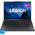 Gaming 16'' Legion Pro 5 16IRX9, WQXGA IPS 165Hz G-Sync, Procesor Intel Core i5 14500HX (24M Cache, up to 4.90 GHz), 16GB DDR5, 1TB SSD, GeForce RTX 4060 8GB, No OS, Onyx Grey, 3Yr Onsite Premium Care, Lenovo