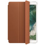 Husa de protectie Apple Smart Cover pentru iPad Pro 10.5", Piele, Saddle Brown