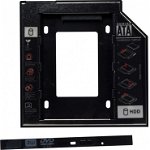 Installation frame (caddy) Slim SATA 5.25" pentru HDD SATA 12.7mm 2.5", Spacer SPR-25DVDN