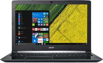 Notebook / Laptop Acer 15.6'' Aspire 5 A515-51G, FHD, Procesor Intel® Core™ i7-7500U (4M Cache, up to 3.50 GHz), 4GB DDR4, 1TB, GeForce MX150 2GB, Linux, Obsidian Black
